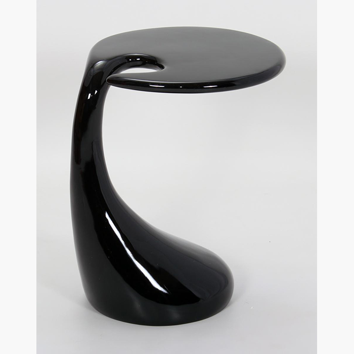 Houston High Gloss Fibre Glass Lamp Table in Multiple Finishes